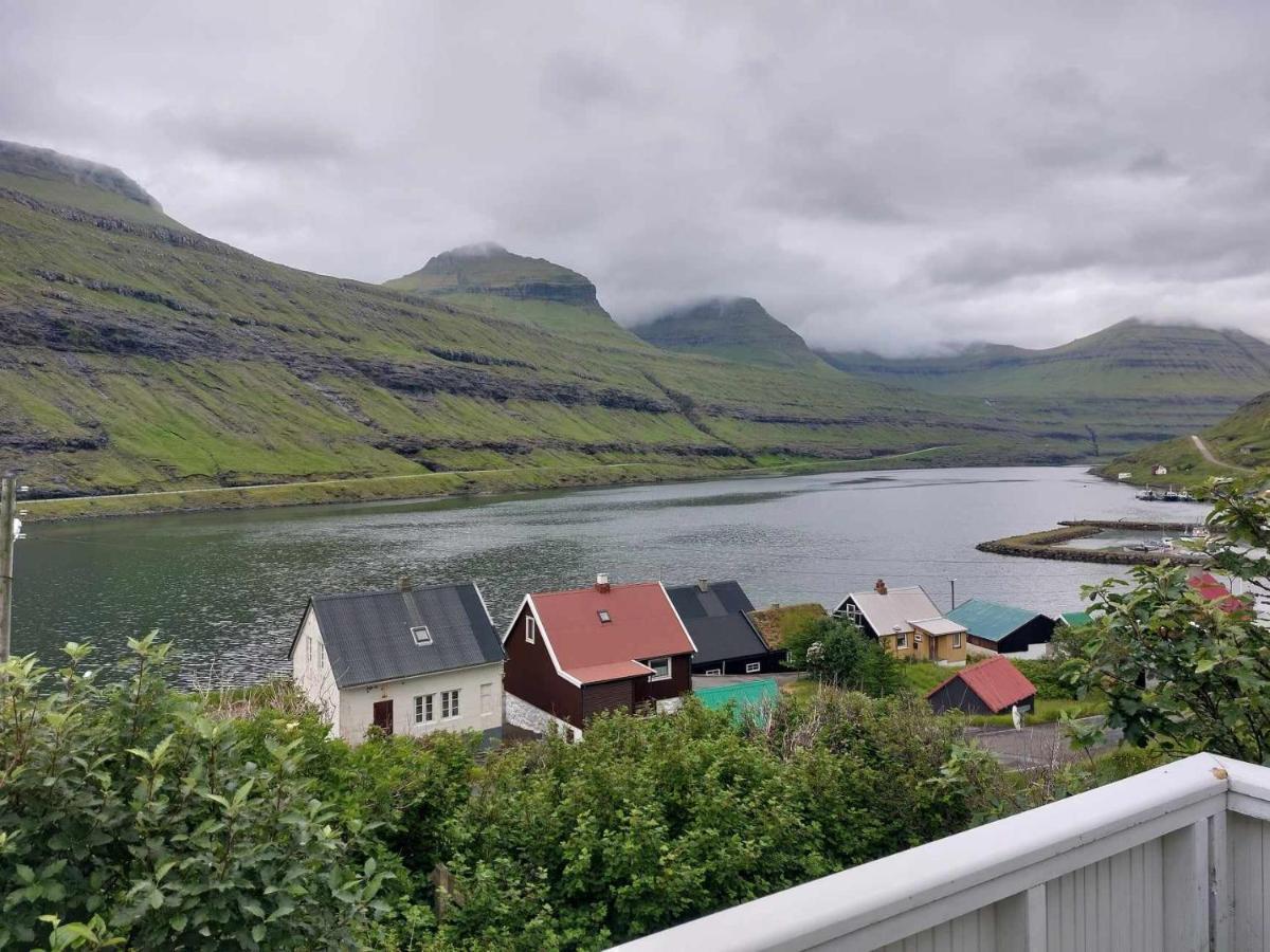 Fjord Guesthouse Funningsfjordur المظهر الخارجي الصورة