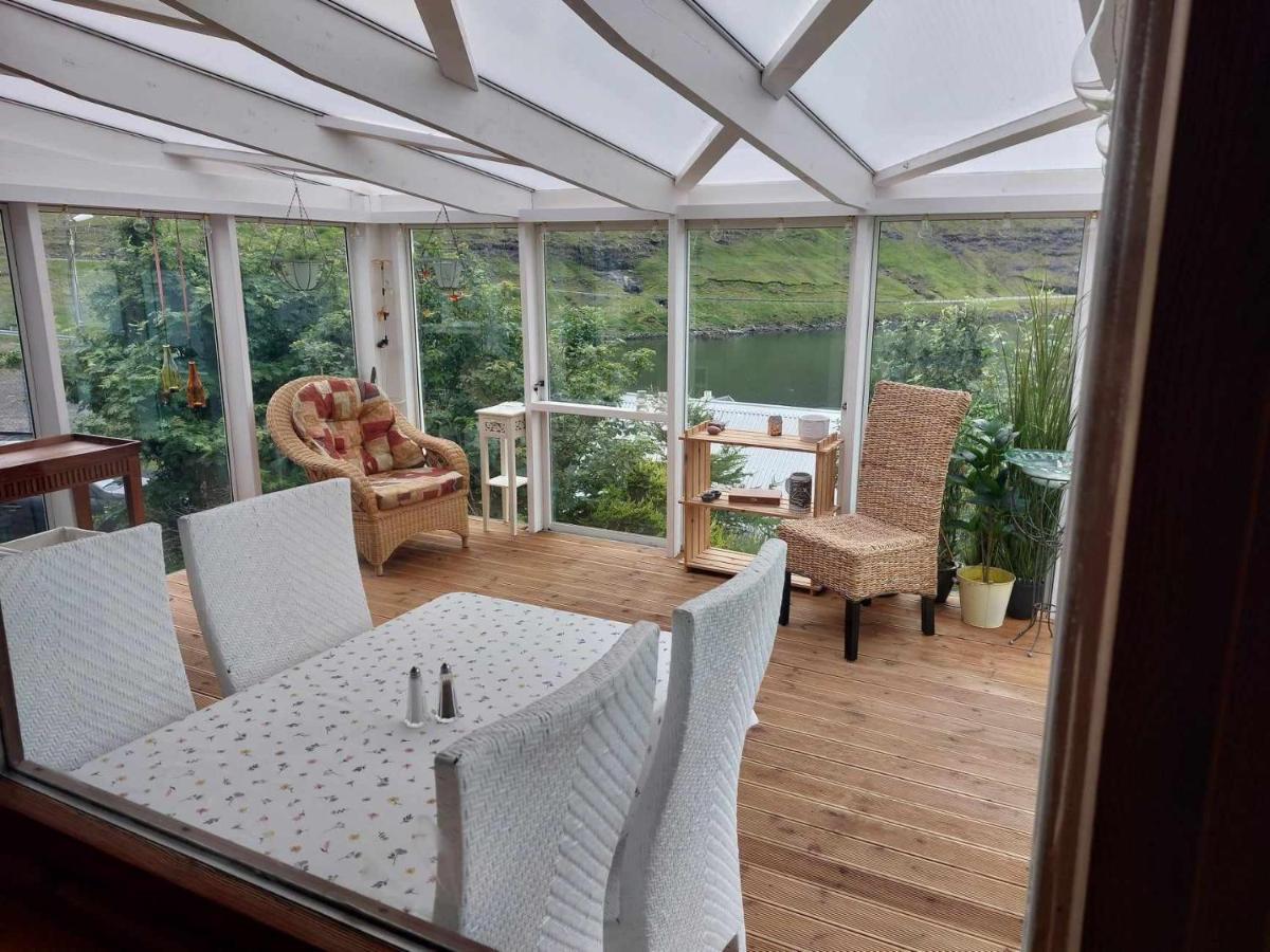 Fjord Guesthouse Funningsfjordur المظهر الخارجي الصورة