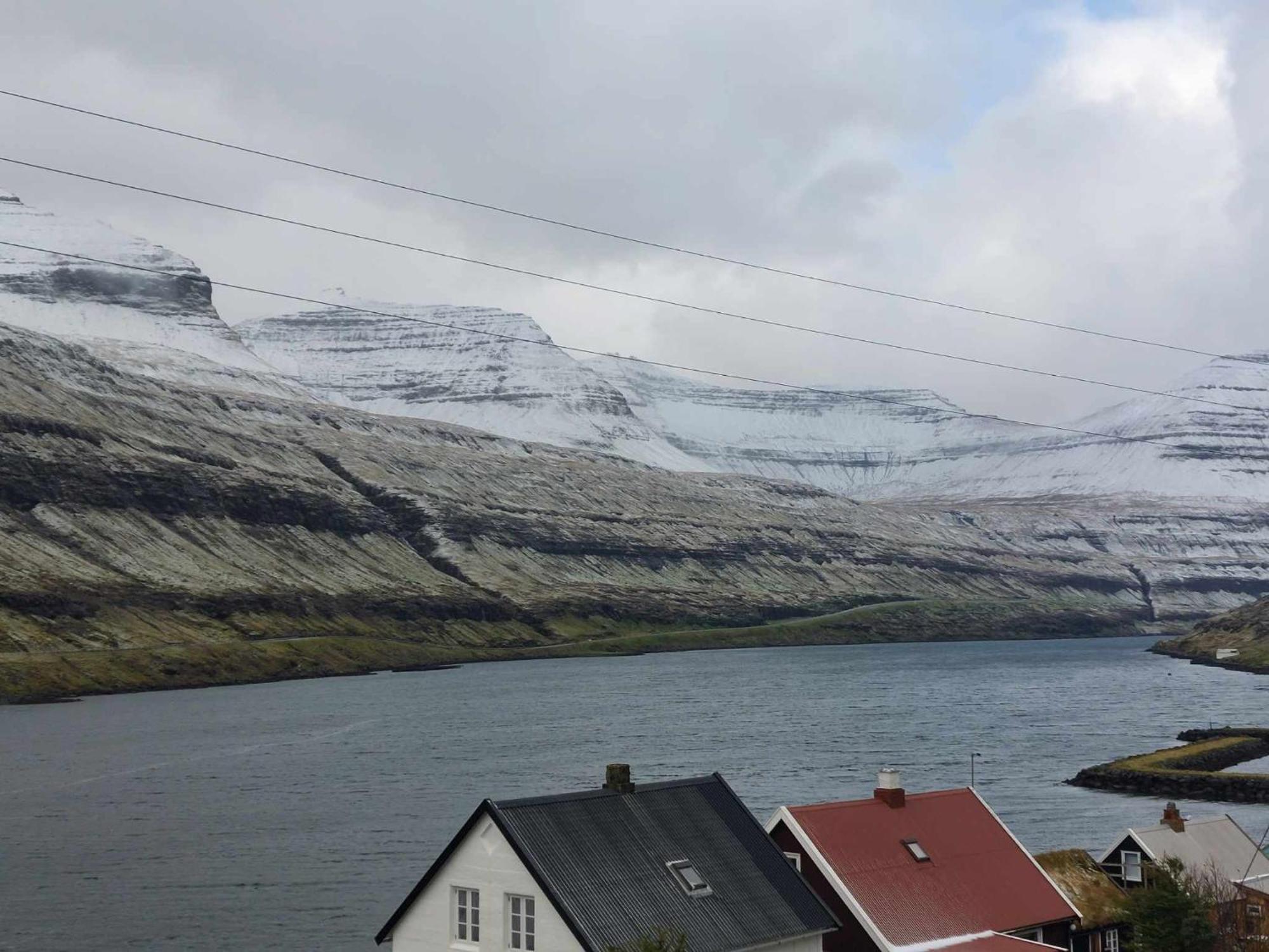 Fjord Guesthouse Funningsfjordur المظهر الخارجي الصورة
